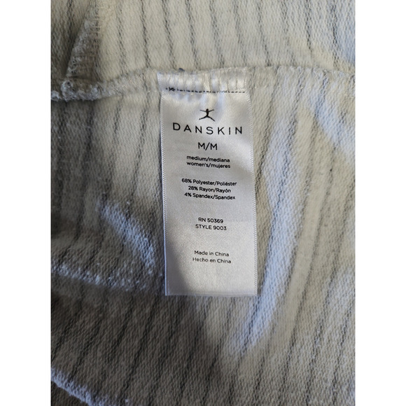 Danskin Striped Sweatshirt w/Thumb Loops - Picture 7 of 8